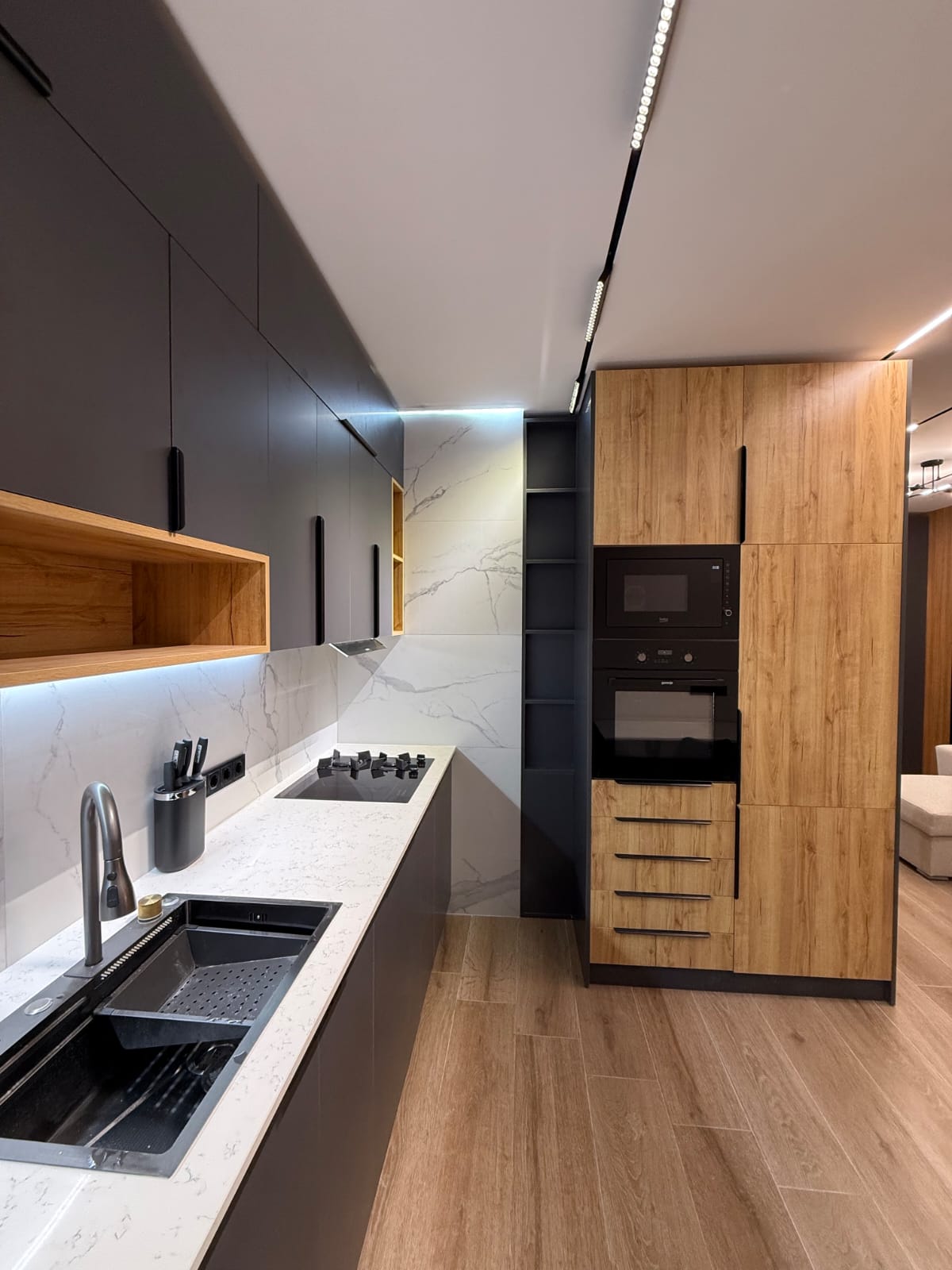 Three room apartment on the New Boulevard
