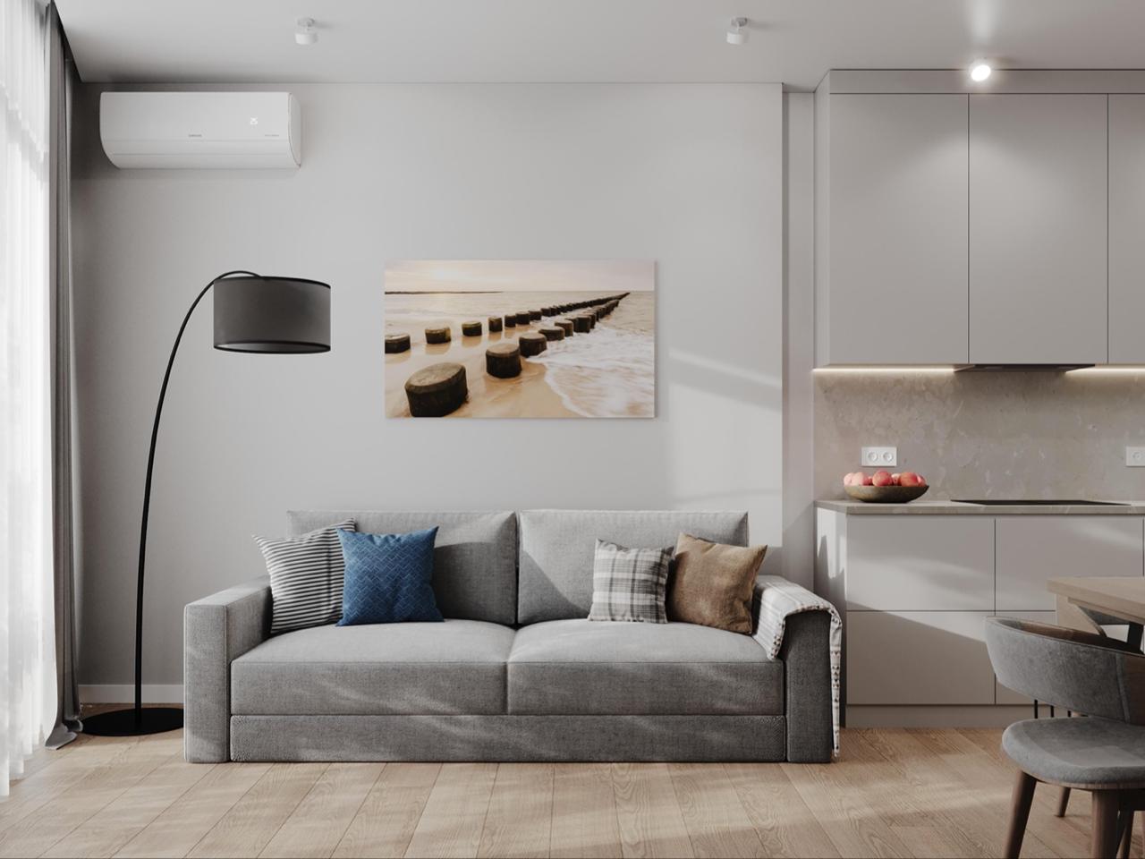 Two room apartment in Makhindjauri