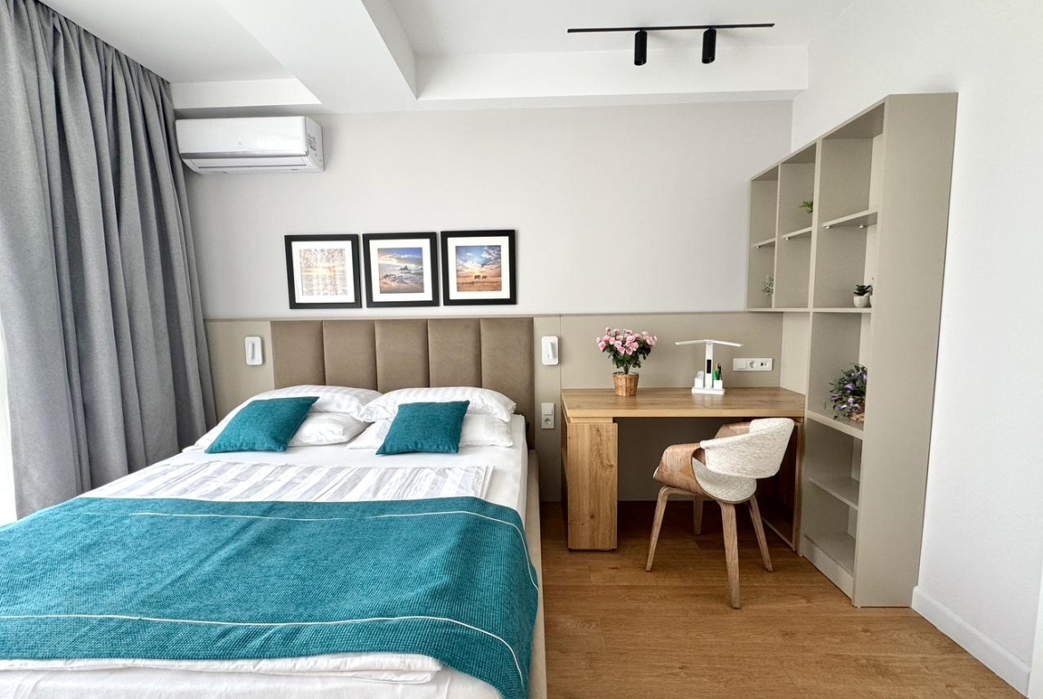 Three room apartment on the European Square in Batumi