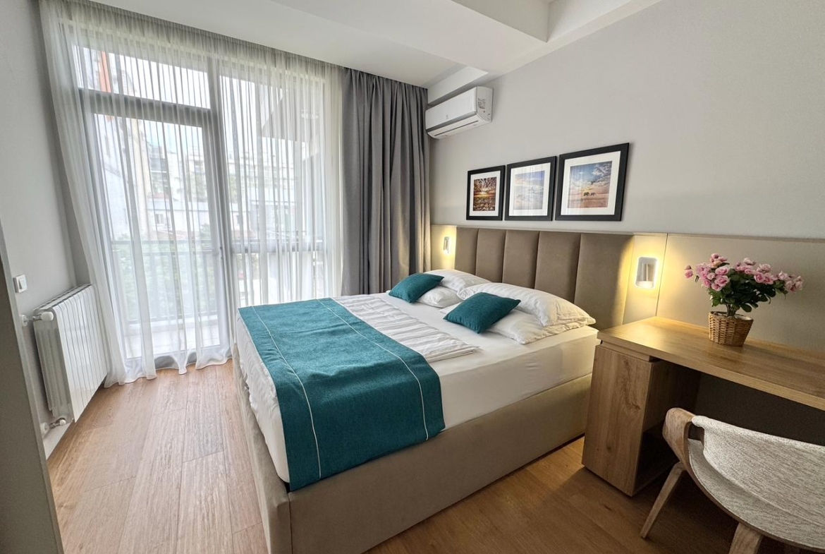 Three room apartment on the European Square in Batumi