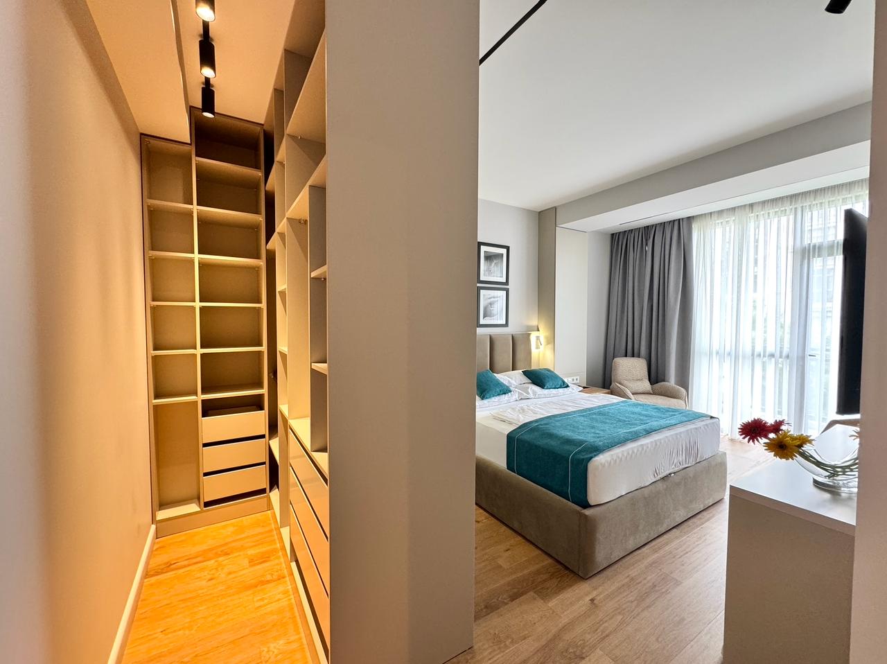 Three room apartment on the European Square in Batumi