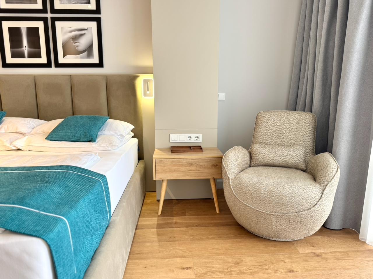 Three room apartment on the European Square in Batumi