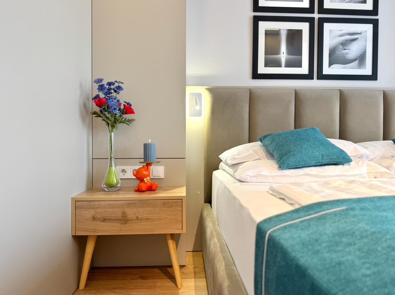 Three room apartment on the European Square in Batumi