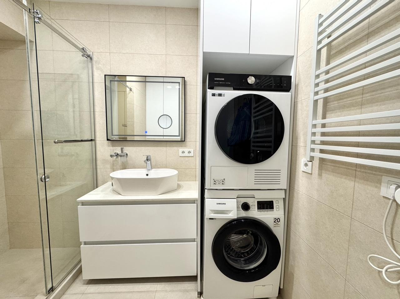 Three room apartment on the European Square in Batumi