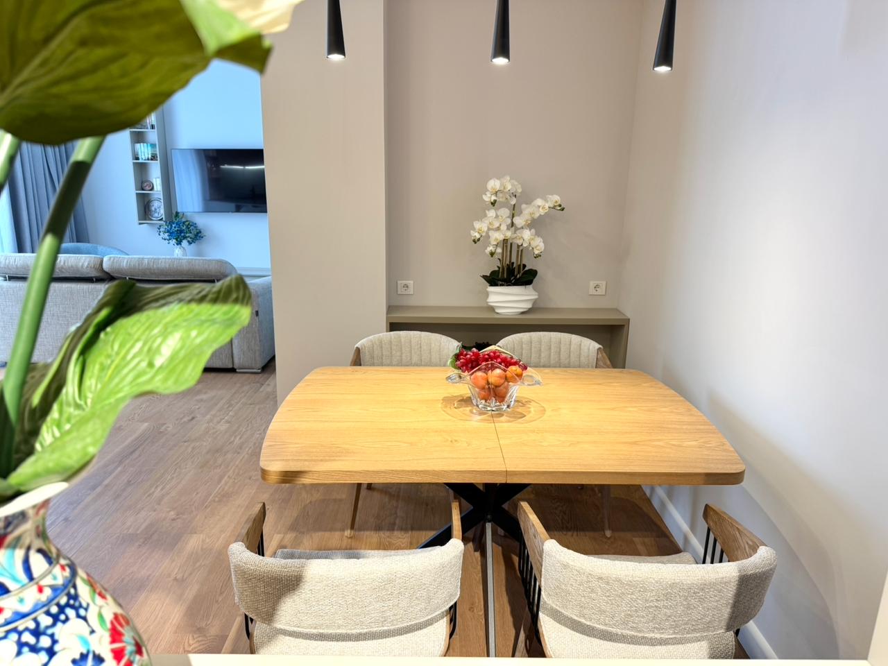 Three room apartment on the European Square in Batumi