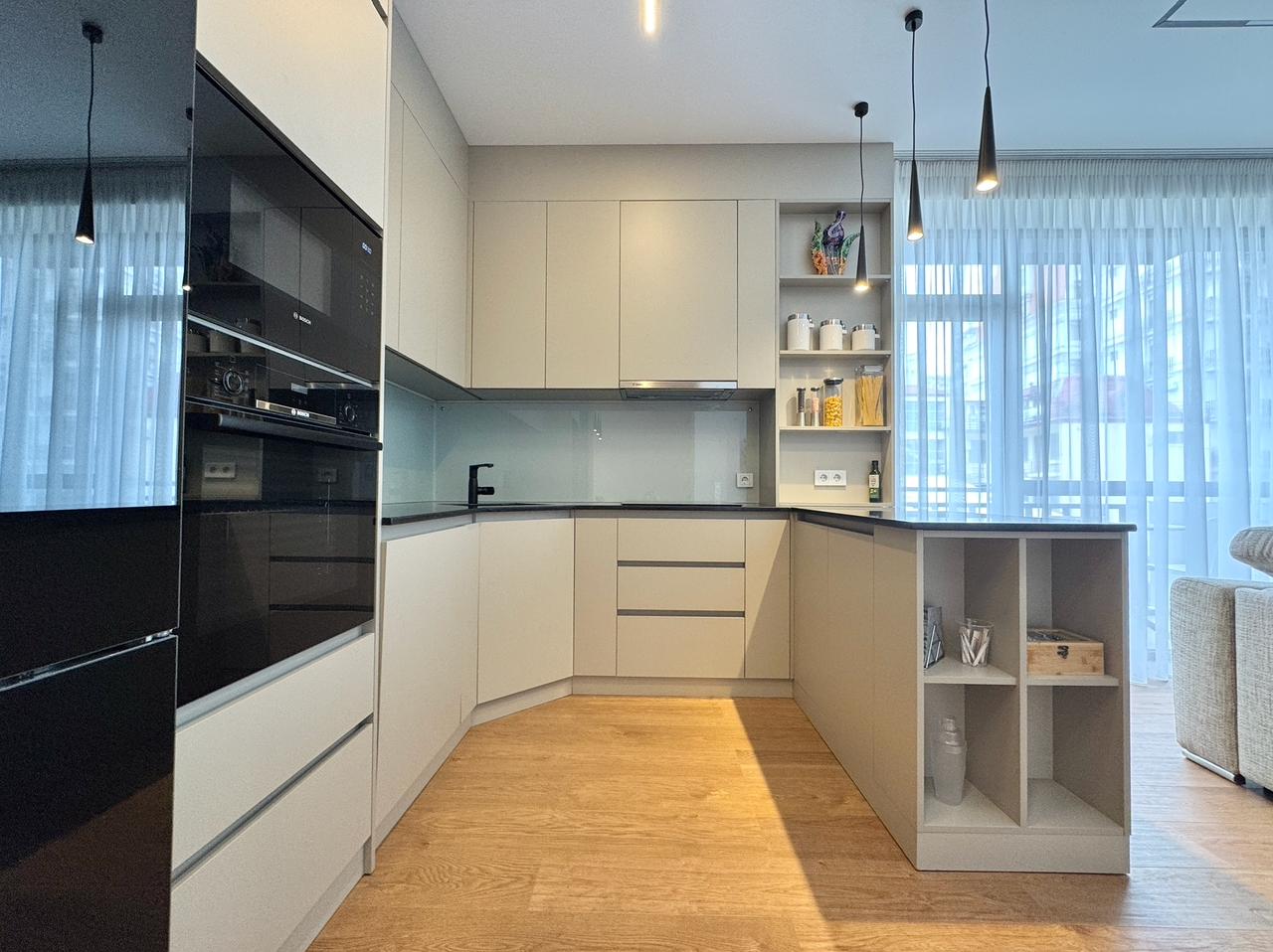 Three room apartment on the European Square in Batumi