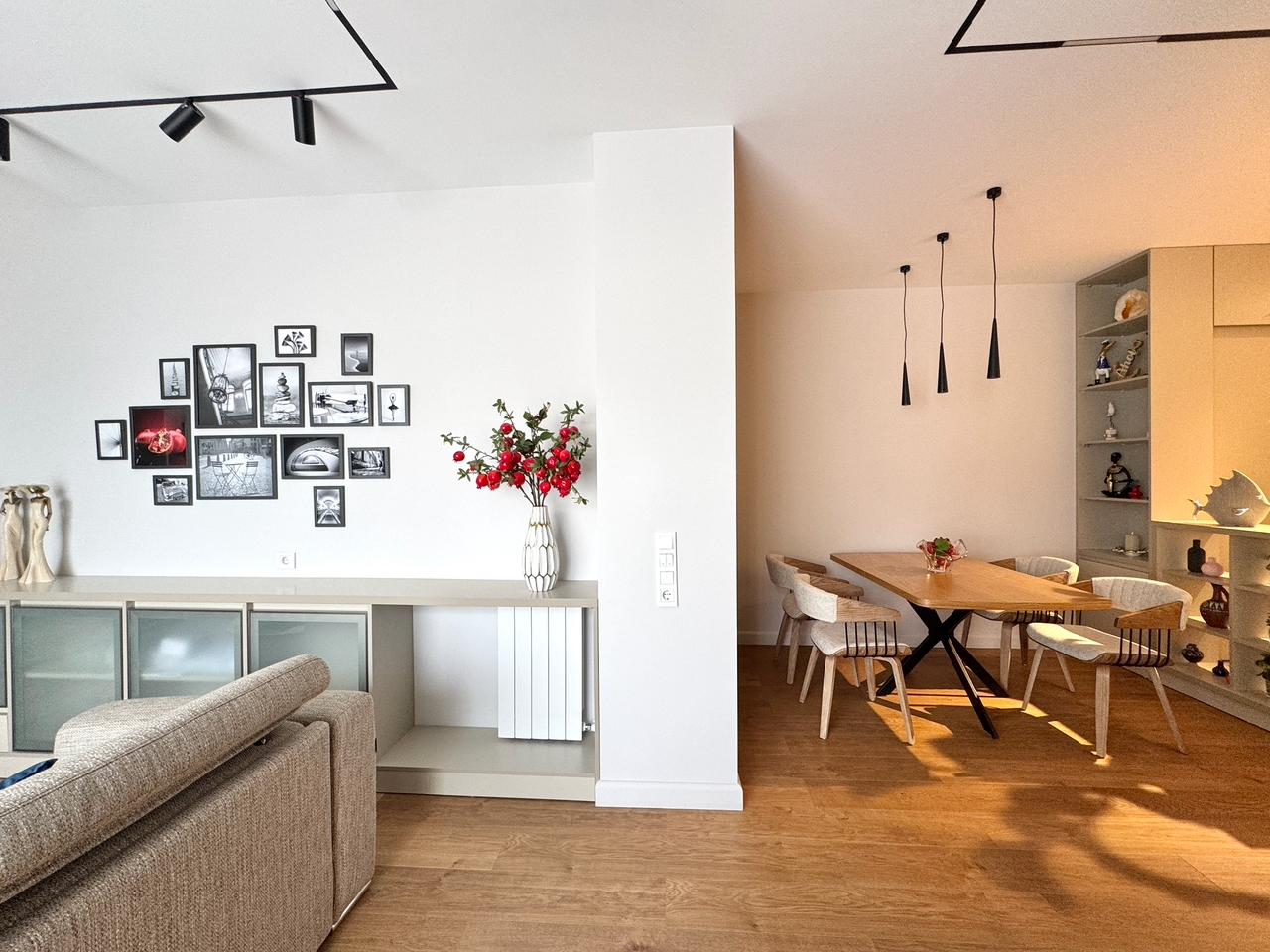 Three room apartment on the European Square in Batumi