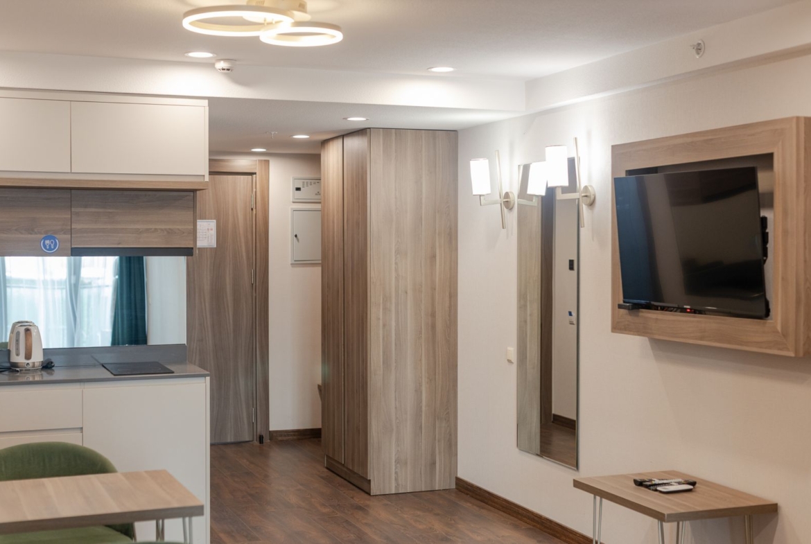 Two room apartment in Wyn Residence, Elt Building