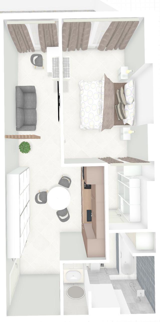 Two room apartment in White House