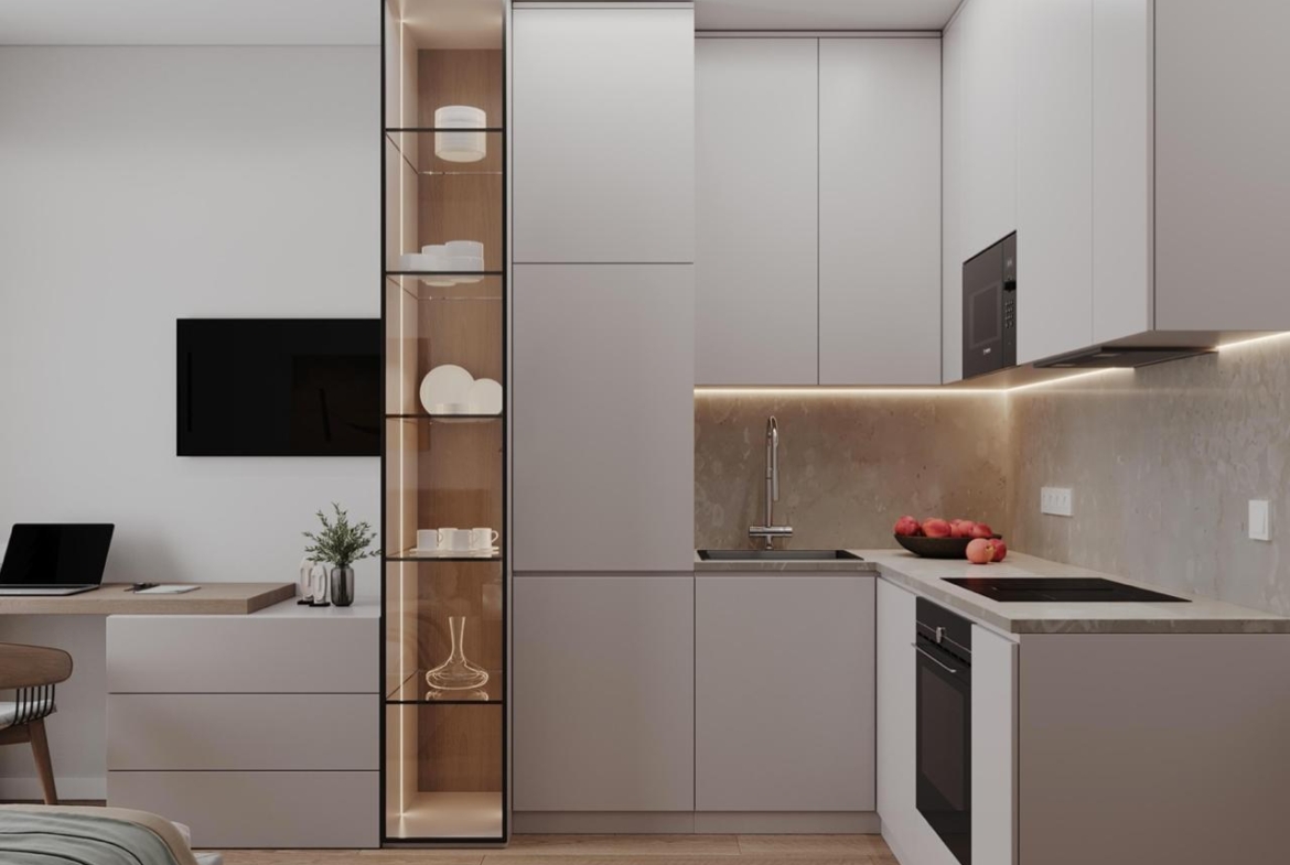Studio apartment in Makhindjauri