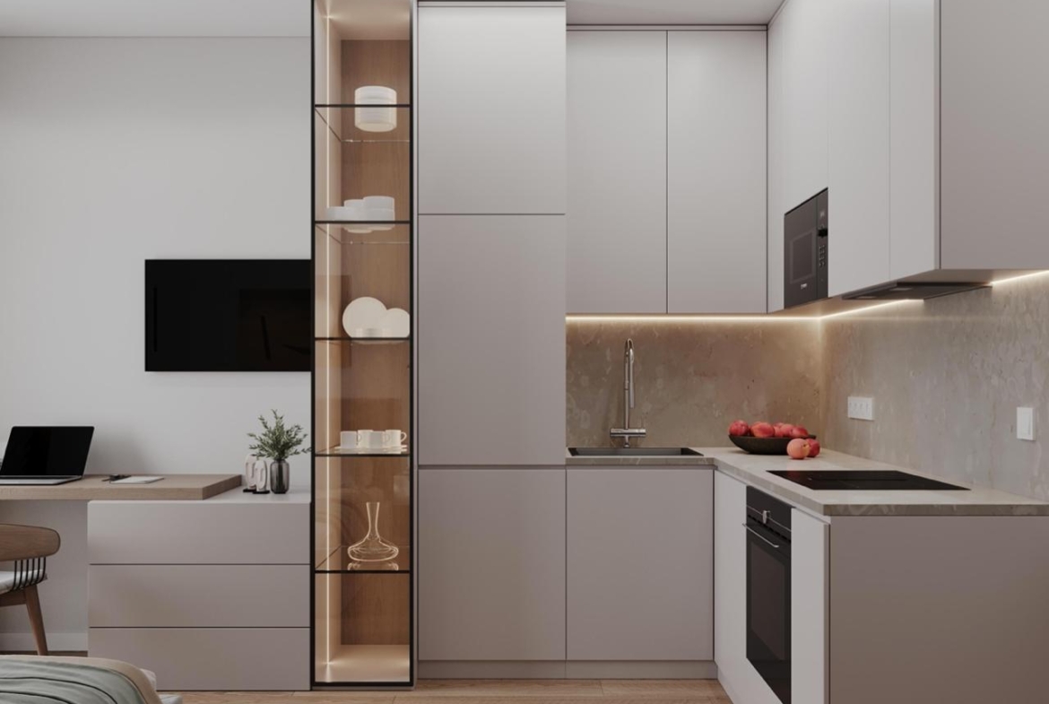 Studio apartment in Makhindjauri
