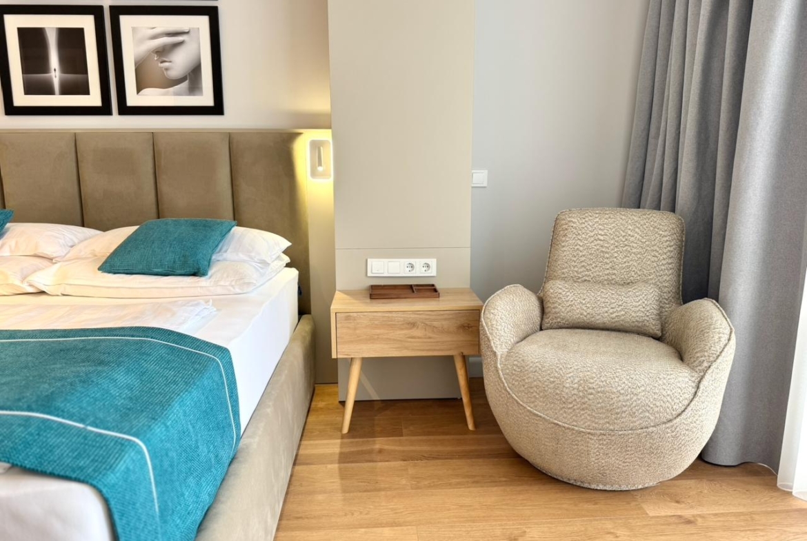 Three room apartment on the European Square in Batumi