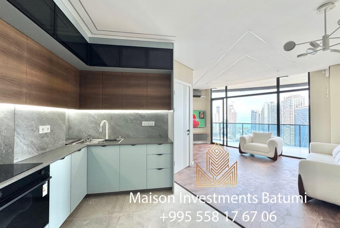 Three room apartment in Bagrationi Residence