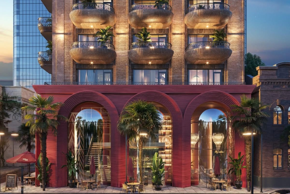 A new project by Gumbati in downtown