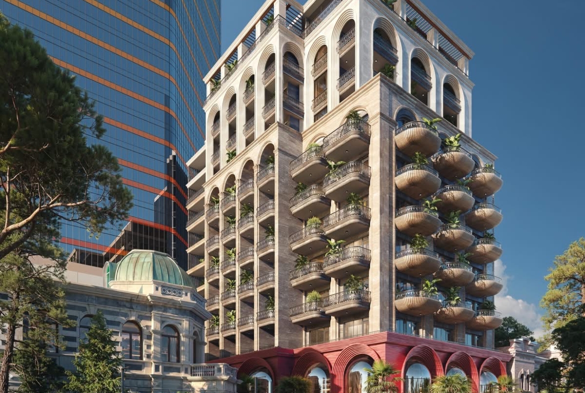 A new project by Gumbati in downtown