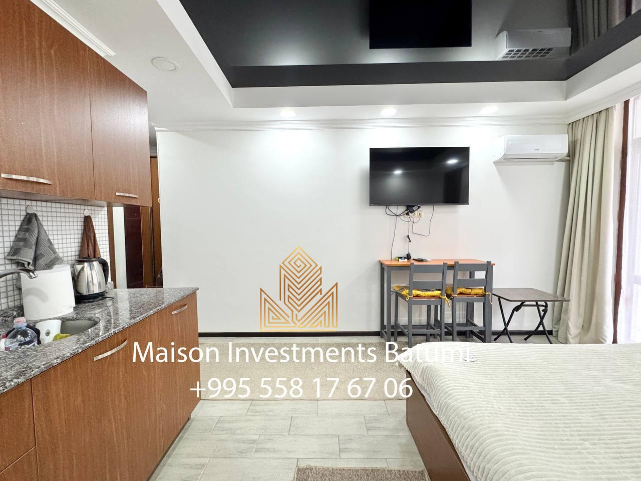 Studio for sale in Old Batumi, 6 May Park