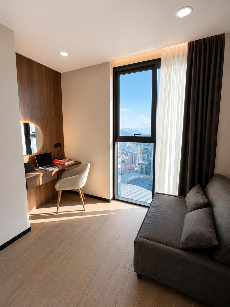 Three room apartment in Black sea towers