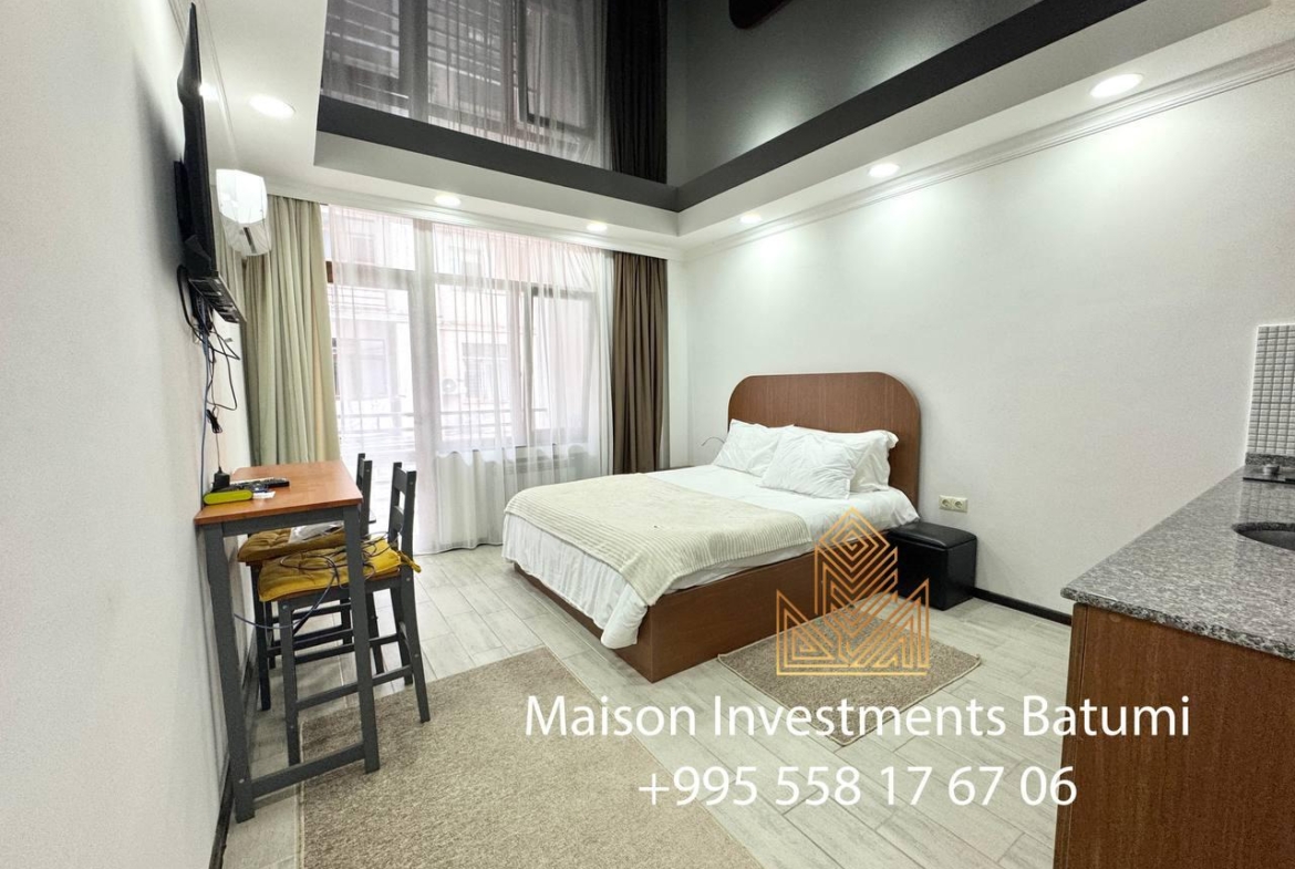 Studio for sale in Old Batumi, 6 May Park