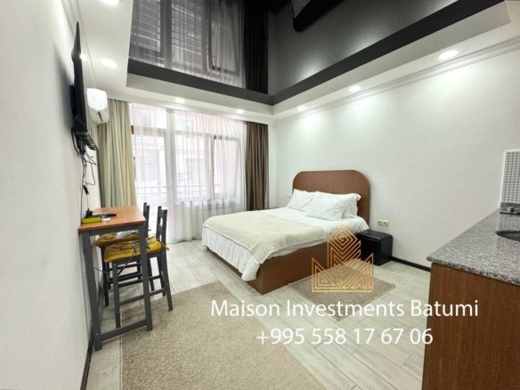 Studio for sale in Old Batumi, 6 May Park