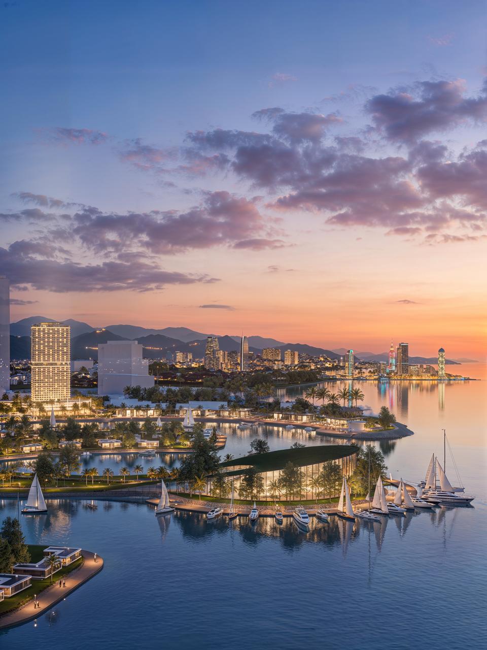 Origami Island Batumi — A New Standard of Island Living in Georgia