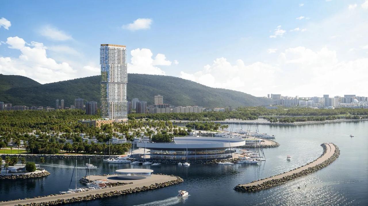 One Peninsula by HOLM — New Luxury Apartments on Ambassadori Island Batumi