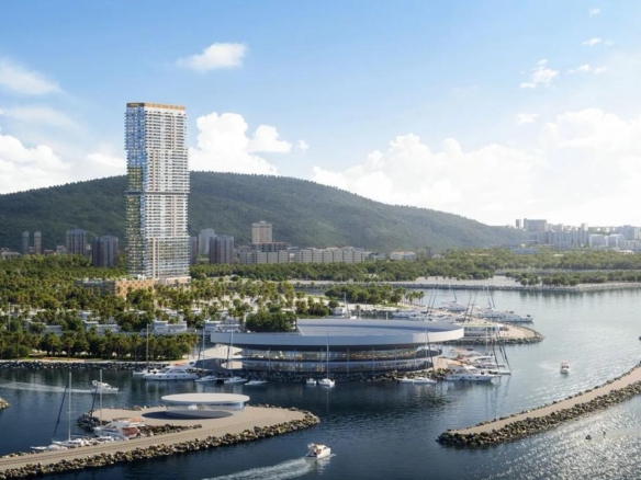One Peninsula by HOLM — New Luxury Apartments on Ambassadori Island Batumi